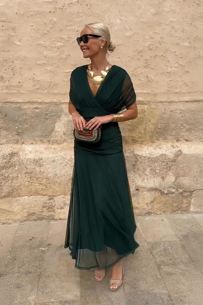 abigail maxi dress Color:Storm cloud Wedding Guest Lilo Healthy Strawberry Chicken Salad